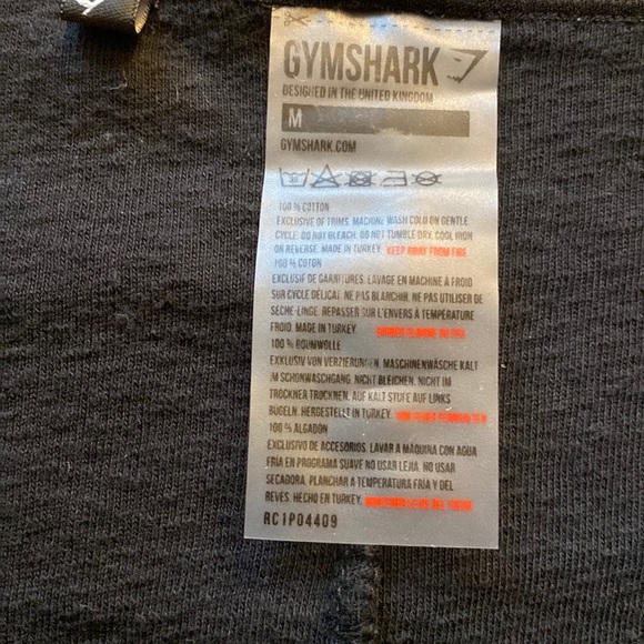 NWOT Gymshark Towel Long Sleeve Crop Top sz M - Picture 4 of 5